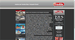 Desktop Screenshot of anleihe.friedola.de